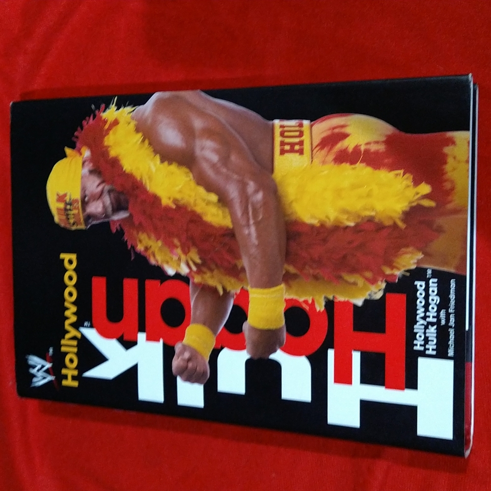 WWE Hulk Hogan Hardback Book